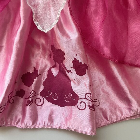 DISNEY SLEEPING BEAUTY AURORA COSTUME PRINCESS TIARA COSLAY EUC - Picture 7 of 14